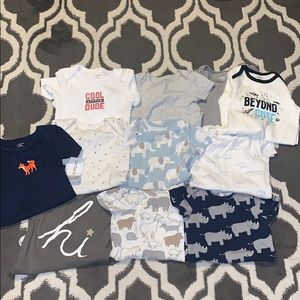 Carter’s infant onesies 12 months